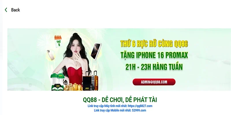 Cách nhận thưởng nạp qq88